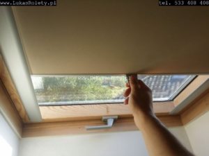 Rolety na okna dachowe Fakro