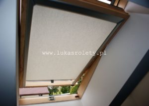 rolety na wymiar na okna dachowe