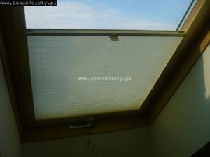 Plisy na okna dachowe VELUX