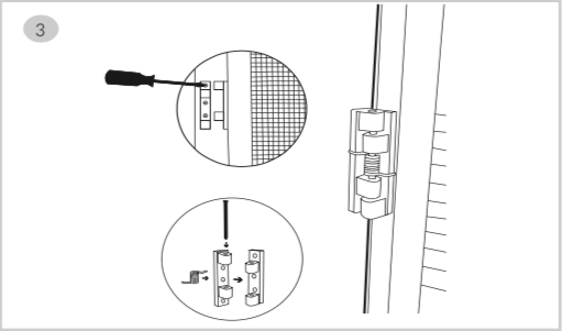 Instrukcja montażu moskitiery drzwiowej