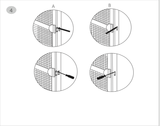 Instrukcja montażu moskitiery drzwiowej