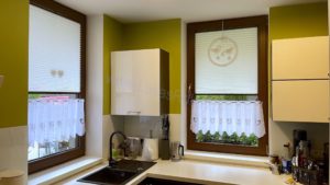 Nowoczesne plisy okienne