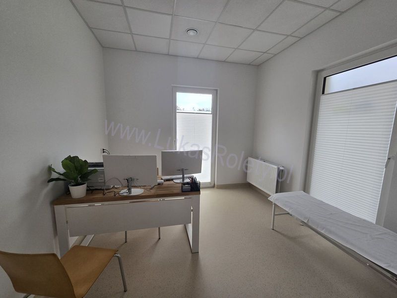 Żaluzje centrum medyczne w Łodzi