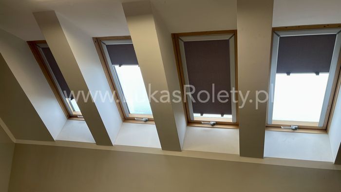 Rolety na okna dachowe