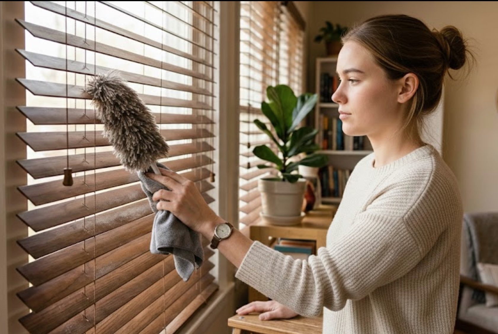 Czyszczenie żaluzji Czyszczenie żaluzji