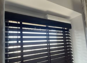 Żaluzje drewniane 35 mm, z tasiemką