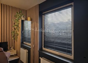 Żaluzje drewniane 35mm Łódź