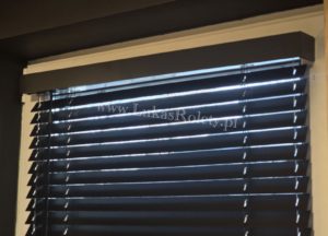 Żaluzje drewniane 35mm Łódź