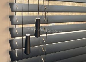 Żaluzje drewniane 35mm Łódź