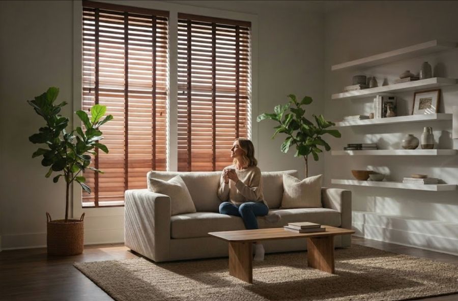 żaluzje drewniane top duzy male Żaluzje drewniane Łódź